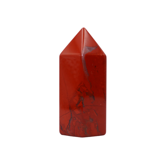 Red Jasper crystal tower