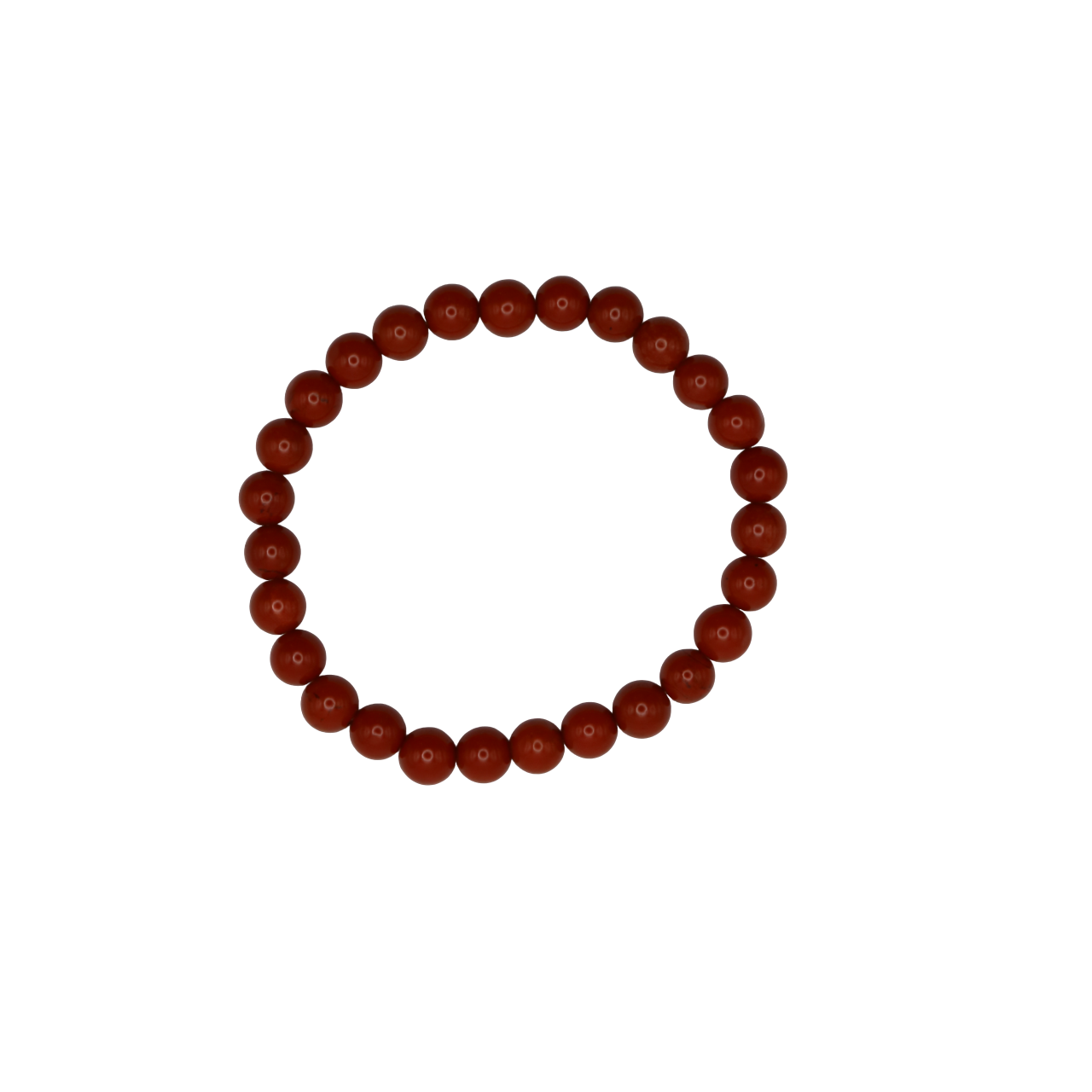 Red Jasper crystal bead bracelet with 6mm size beads